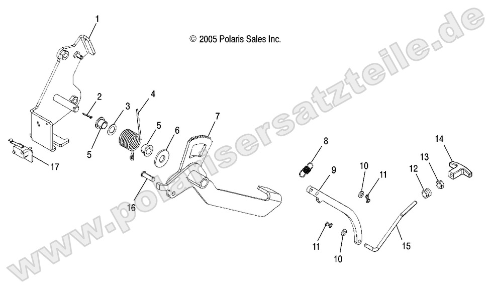 Park Brake Pedal Park Brake Pedal