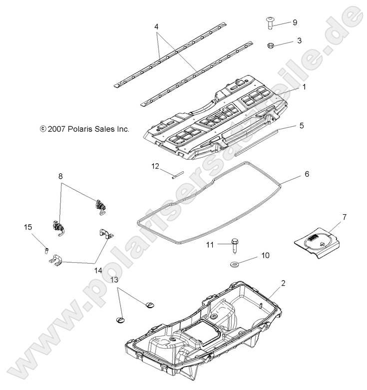 BODY, FRONT STORAGE BOX BODY, FRONT STORAGE BOX