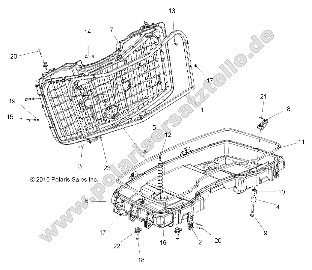Body, Front Cargo Box Body, Front Cargo Box