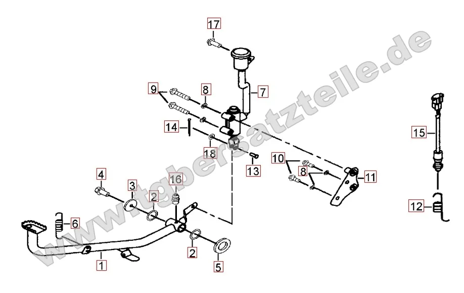 Bremspedal Bremspedal