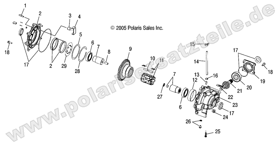 Housing, Front Housing, Front