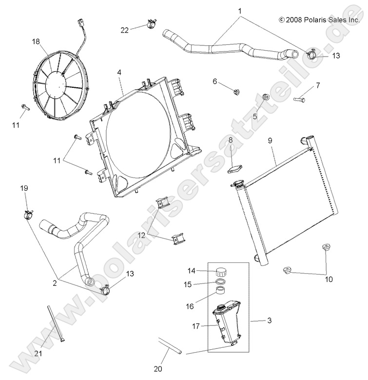 ENGINE, COOLING SYSTEM ENGINE, COOLING SYSTEM