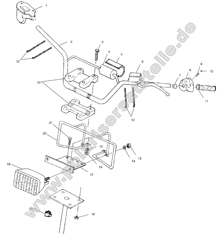 Handlebar/Headlight Handlebar/Headlight