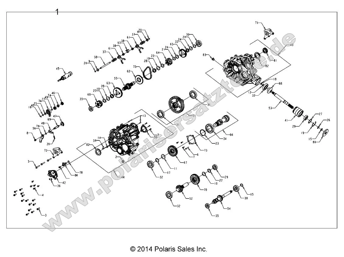 Drive Train, Main Gearcase
