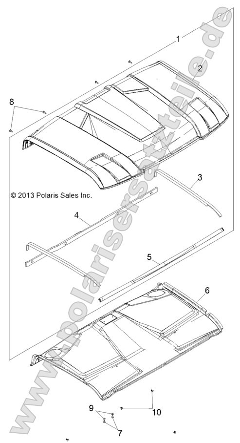 Body, Roof Body, Roof