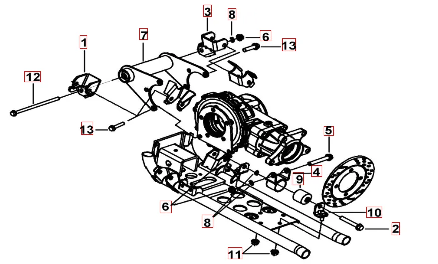 Differntial hinten 1