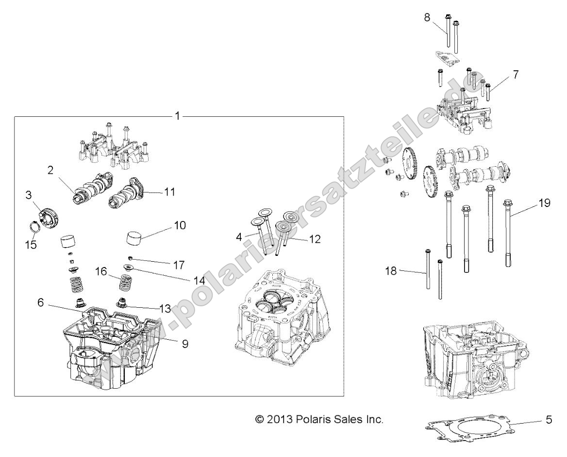Engine, Cylinder Head, Cams and Valves Engine, Cylinder Head, Cams and Valves