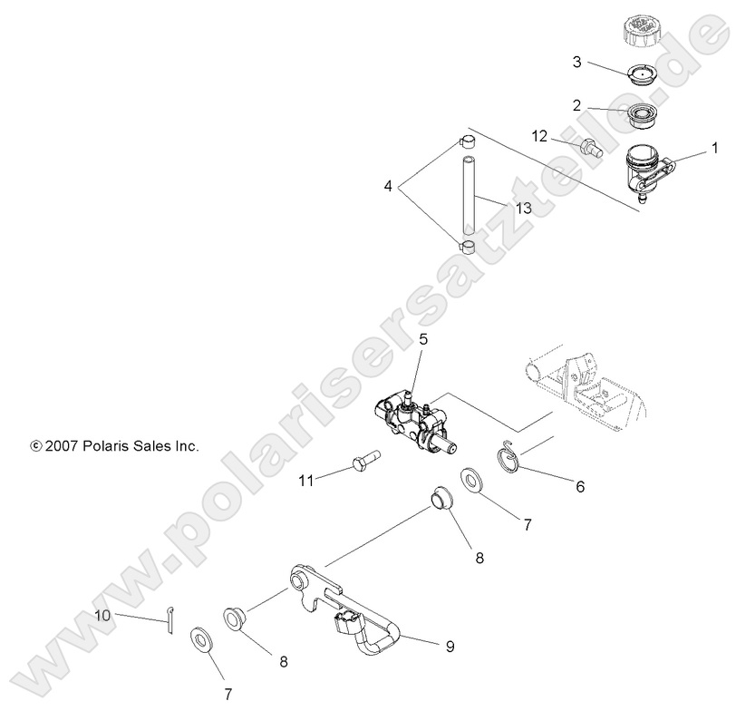 BRAKES, PEDAL and REAR MASTER CYLINDER BRAKES, PEDAL and REAR MASTER CYLINDER
