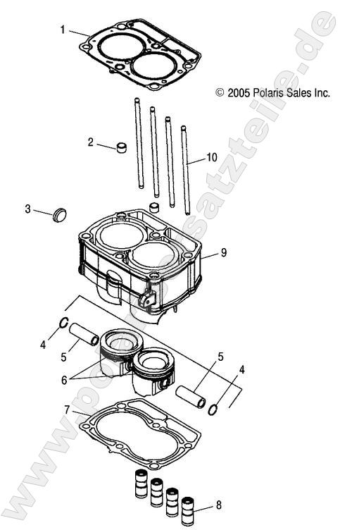 ENGINE, PISTON and CYLINDER ENGINE, PISTON and CYLINDER