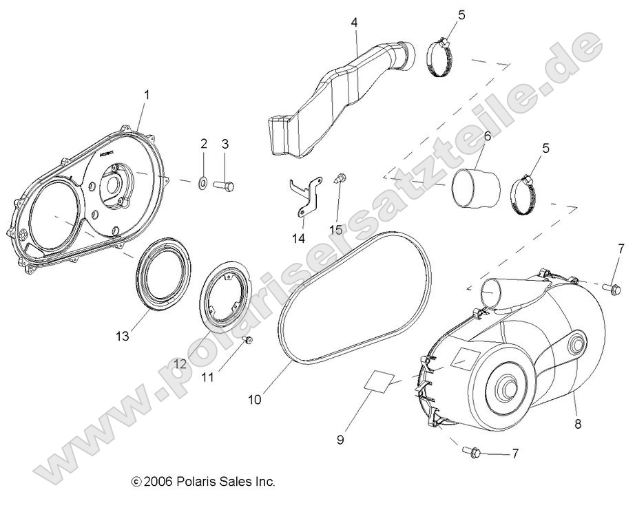 Drive Train, Clutch Cover