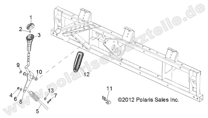 DRIVE TRAIN, GEAR SELECTOR
