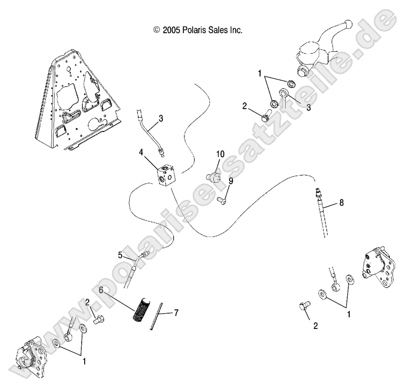 FRONT BRAKE LINES FRONT BRAKE LINES