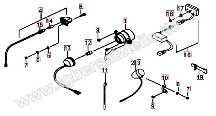 Rücklicht-Blinker hinten