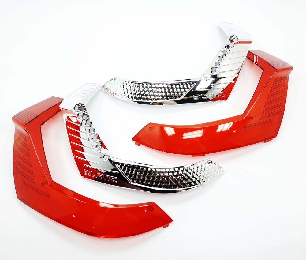 Givi Reflektor rechts und links rot mit Halter für B37 N / B47 N Blade