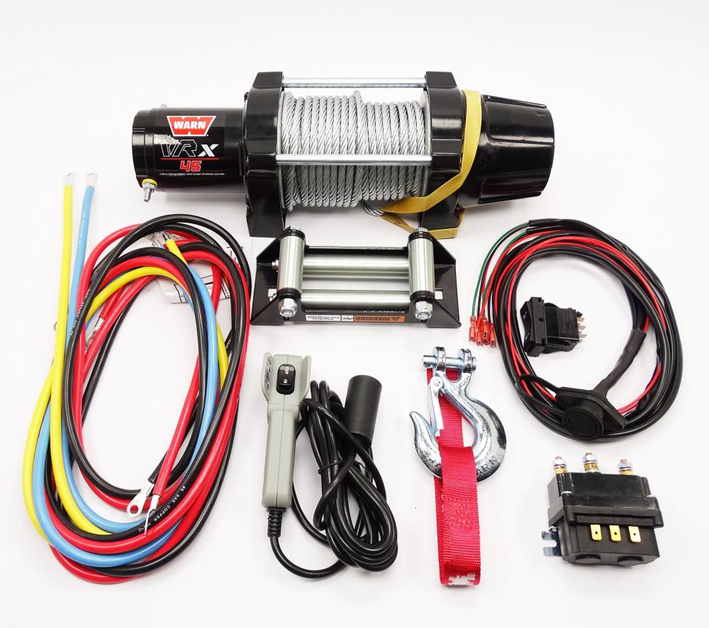WARN_UTV_Seilwinde_VRX_45_2041_kg___Stahlseil_1 WARN UTV Seilwinde VRX 45 / 12V / 4500 LB / 2041 kg - Stahlseil