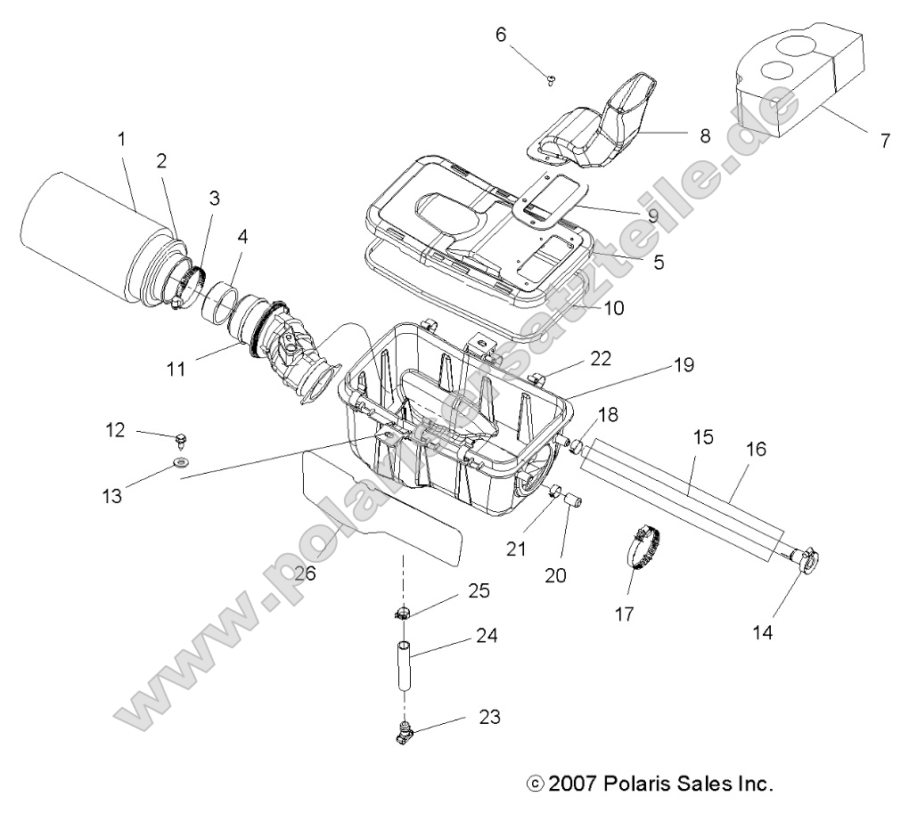 Engine, Air Intake System Engine, Air Intake System
