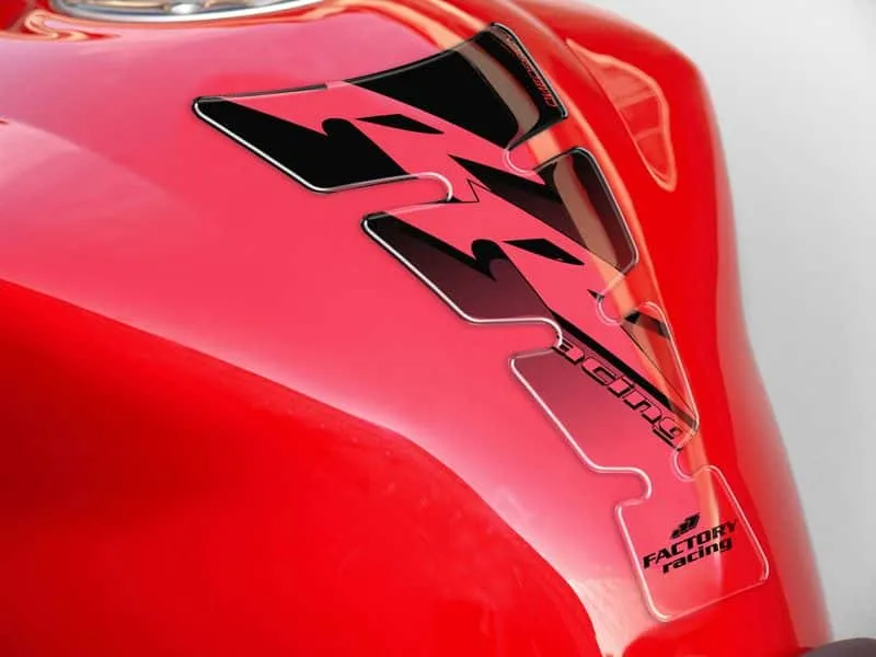 PUIG TANK PAD SPIRIT RR SCHWARZ-KLAR - 4224N