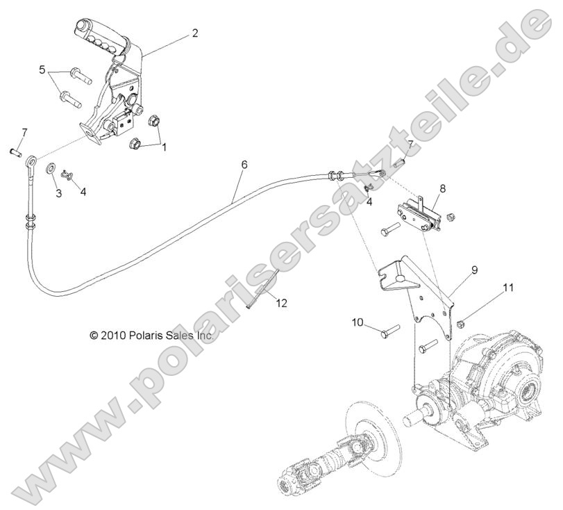 Brakes, Park Brake Asm.