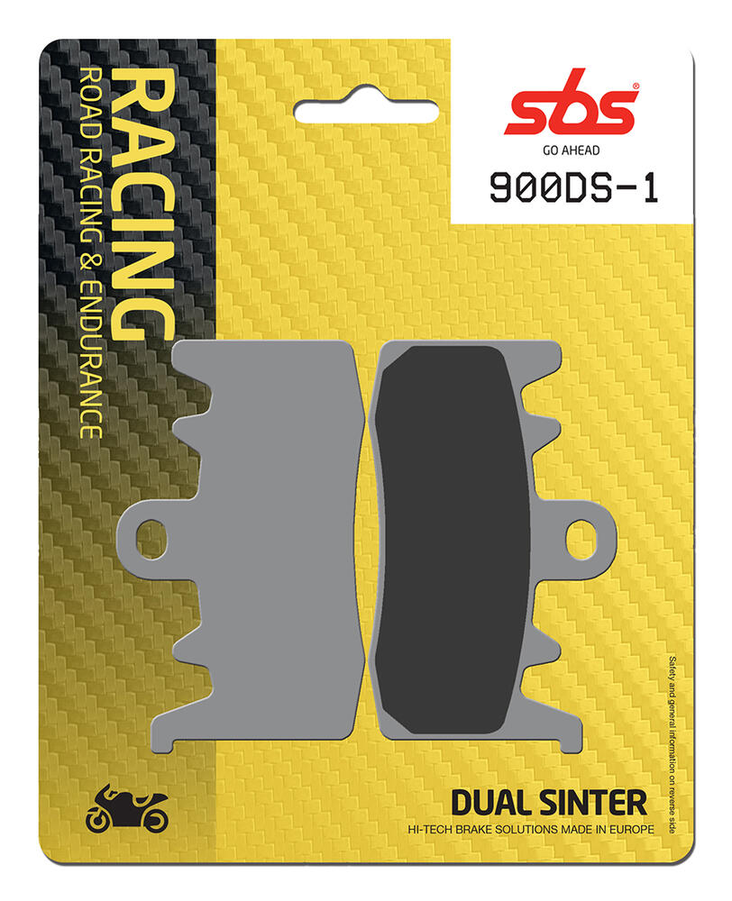 SBS_900_DS_1 SBS Bremsbeläge DS Dual Sintermetall Racing - 900DS-1