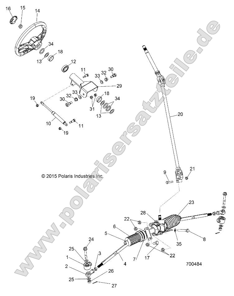 Steering, Steering Asm.