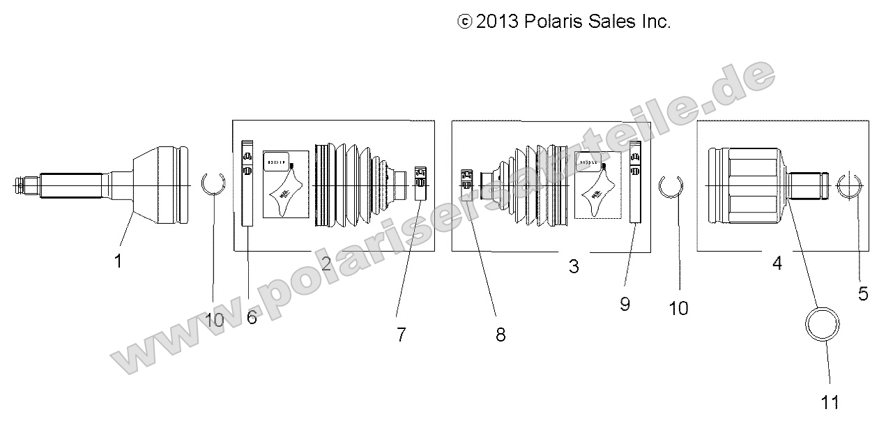 Drive Train, Front Drive Shaft