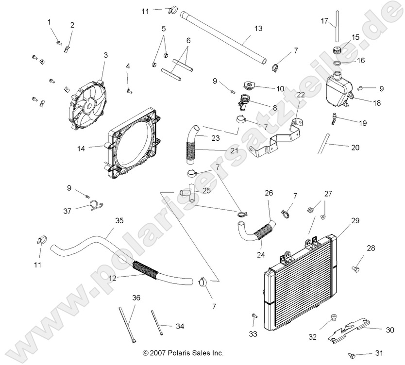 ENGINE, COOLING SYSTEM ENGINE, COOLING SYSTEM