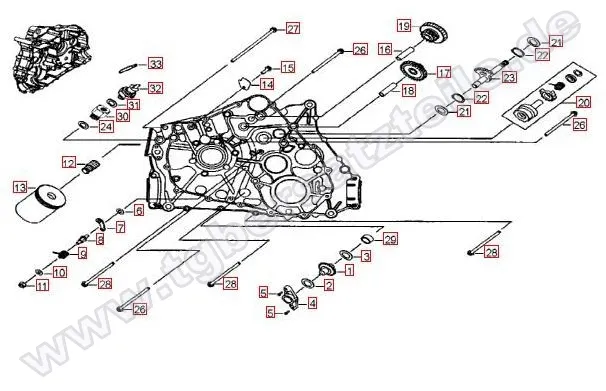 Motorgehäuse links (1)