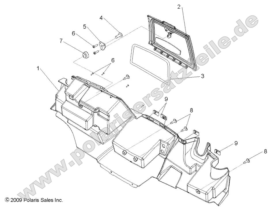 Body, Glove Box Storage