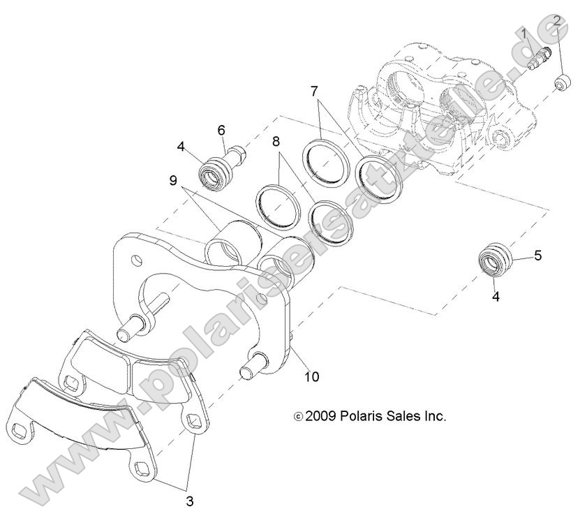 Brakes, Rear Caliper