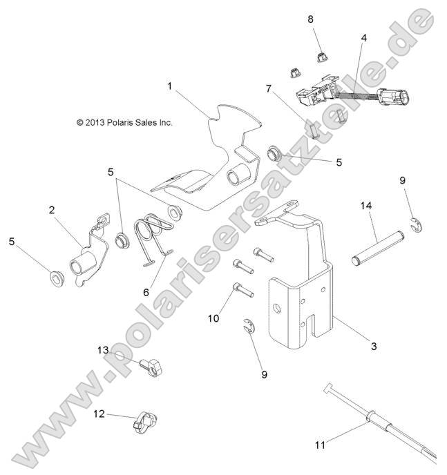 Engine, Throttle Pedal