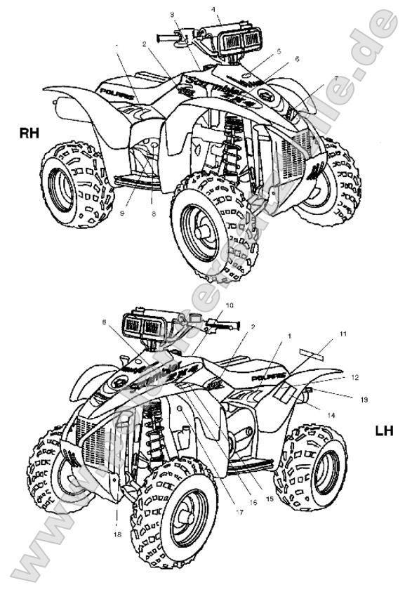 Decals (4969976997A13) Decals (4969976997A13)