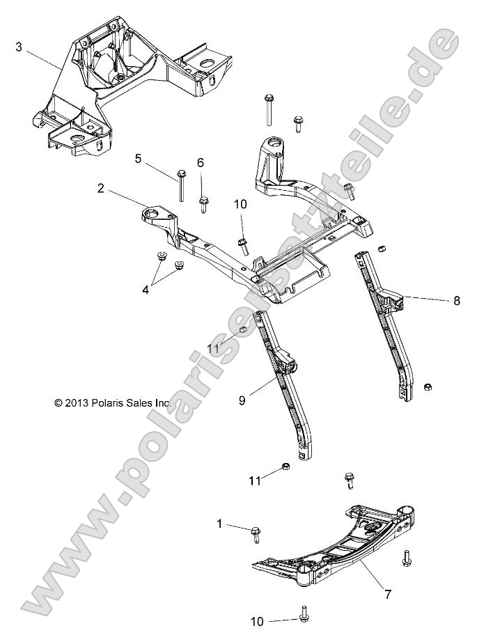 Body, Front Rack Support