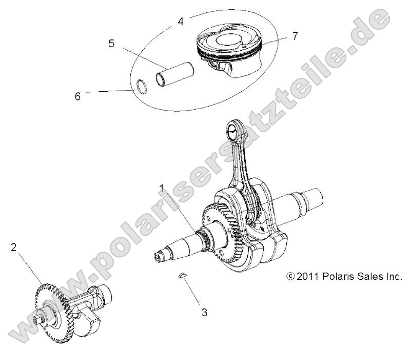 Engine, Crankshaft, Piston and Balance Shaft Engine, Crankshaft, Piston and Balance Shaft