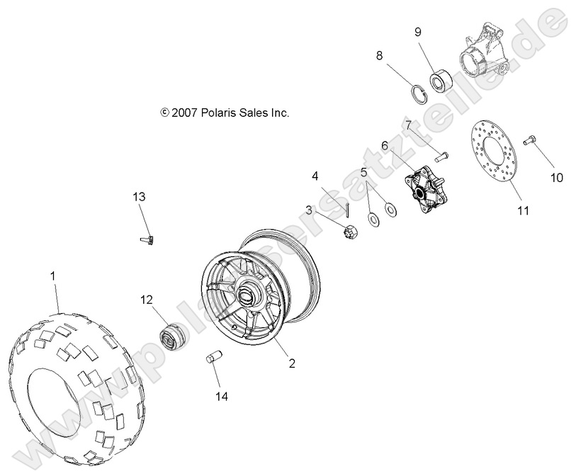 WHEELS, REAR WHEELS, REAR