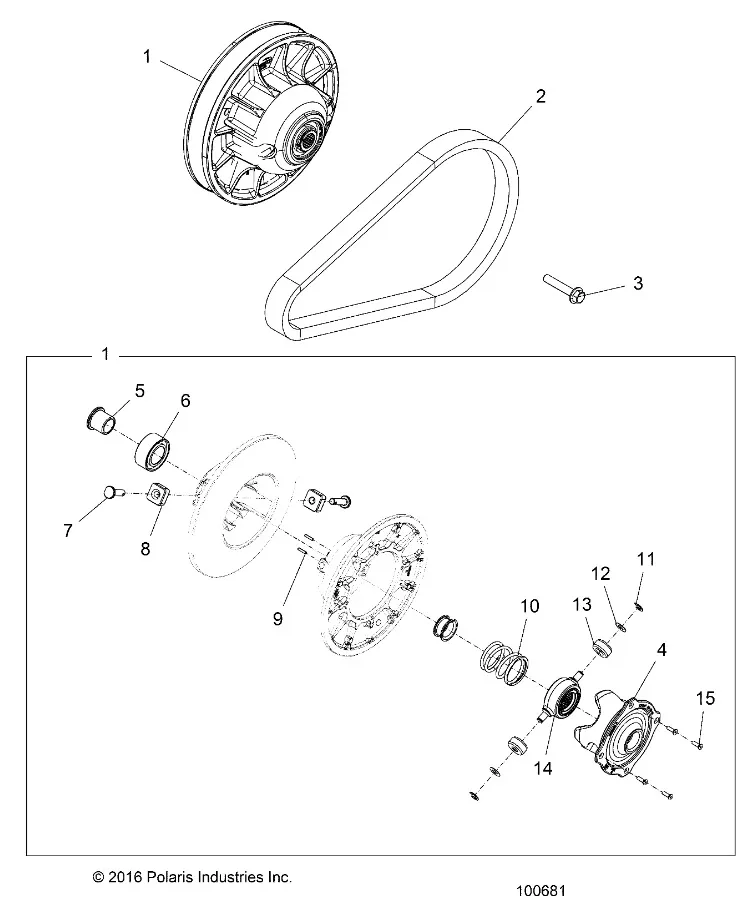 Drive Train, Clutch, Secondary