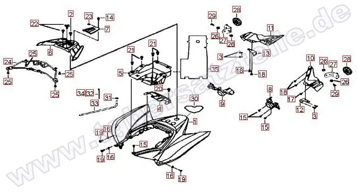 Heckverkleidung Heckverkleidung