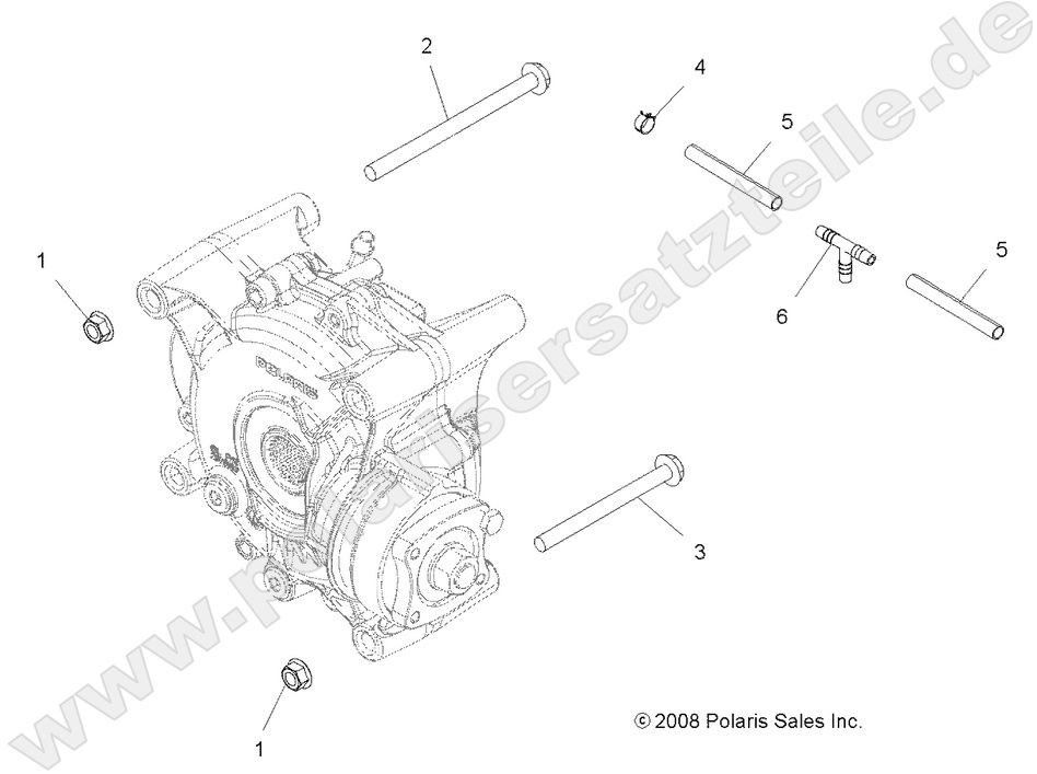 DRIVE TRAIN, GEARCASE MOUNTING, REAR DRIVE TRAIN, GEARCASE MOUNTING, REAR