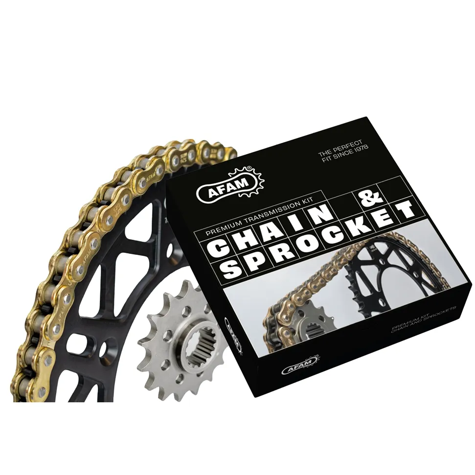AFAM Kettensatz Stahl 525 XRR 16x45 - Honda XRV 750 Africa Twin 1993-00