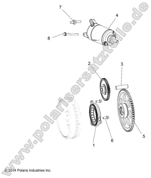 Engine, Starter Drive Engine, Starter Drive