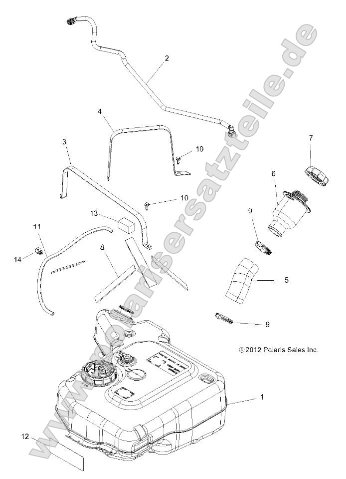 Body, Fuel Tank Body, Fuel Tank