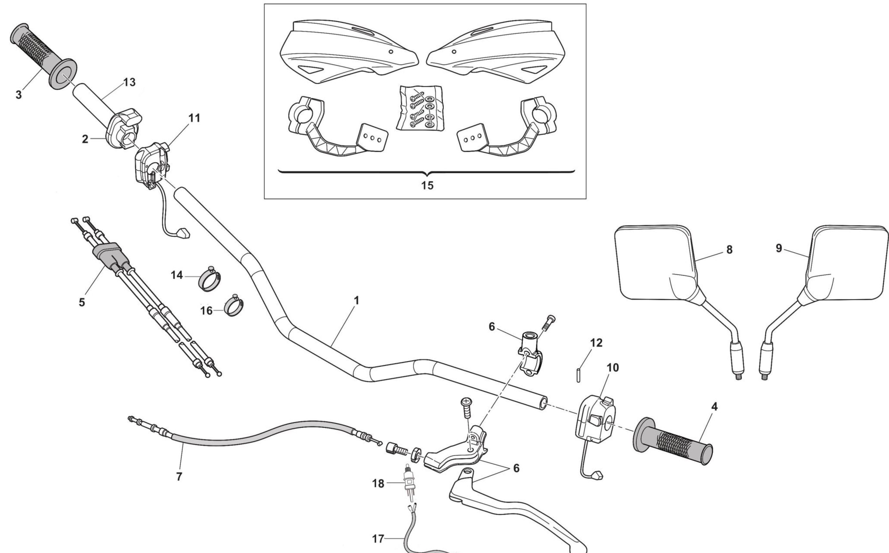 Lenker / Bedienelement Lenker / Bedienelement