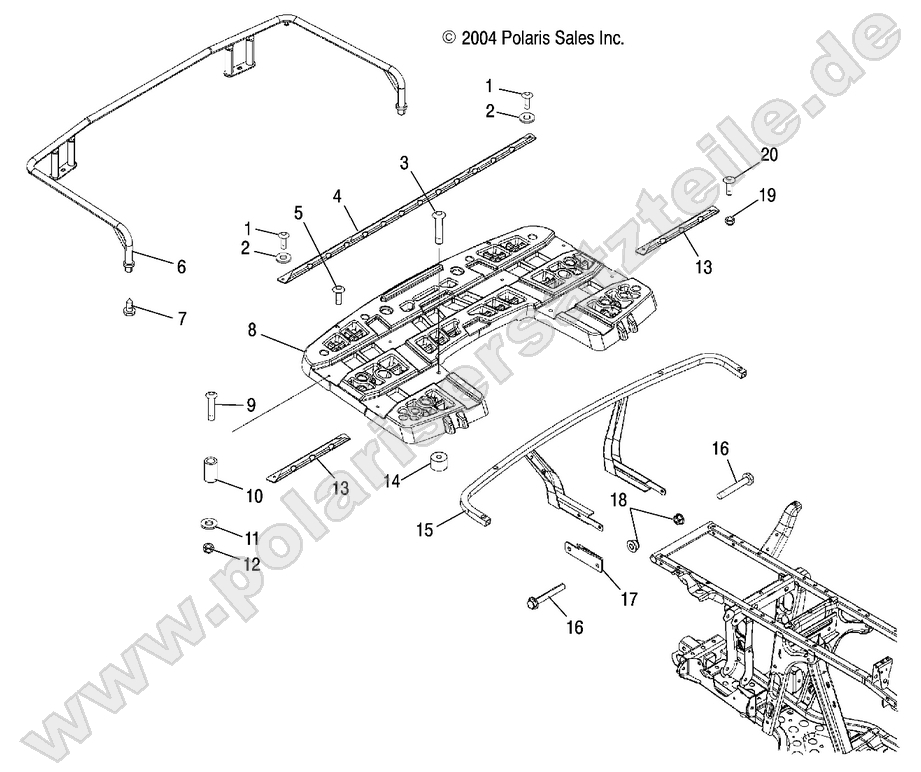 REAR RACK MOUNTING REAR RACK MOUNTING