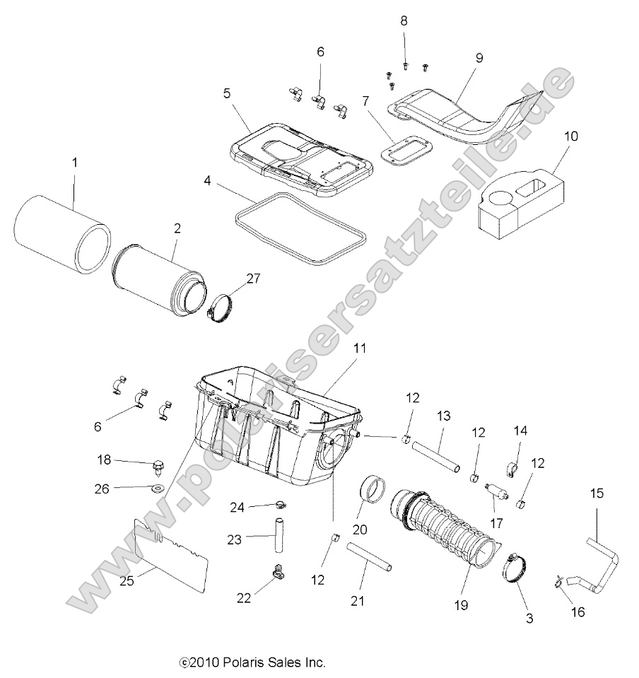Engine, Air Intake System