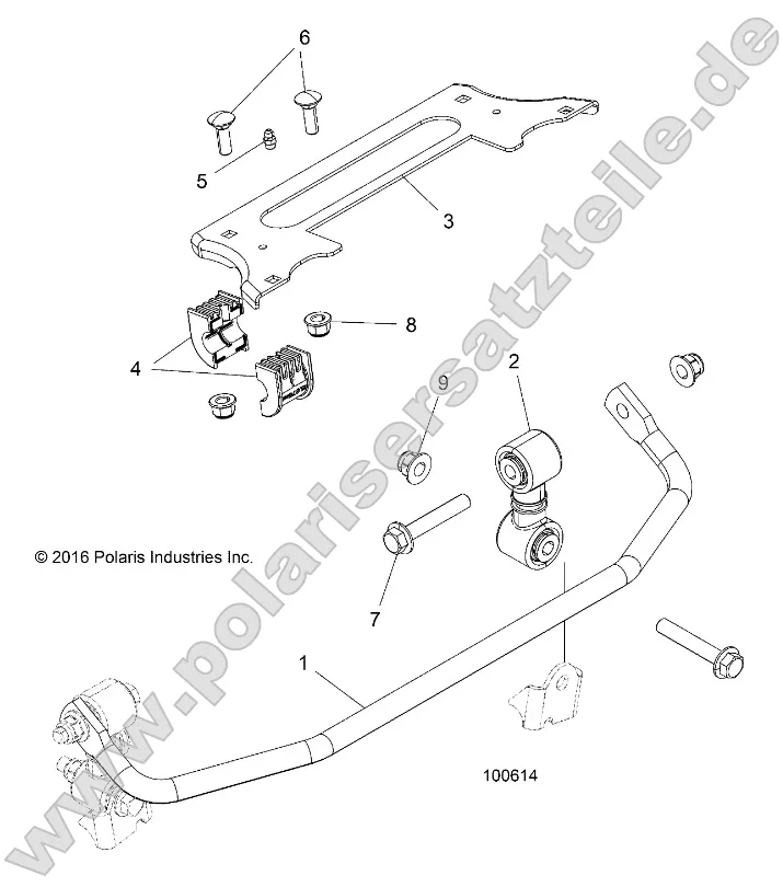 Suspension, Stabilizer Bar, Front Suspension, Stabilizer Bar, Front
