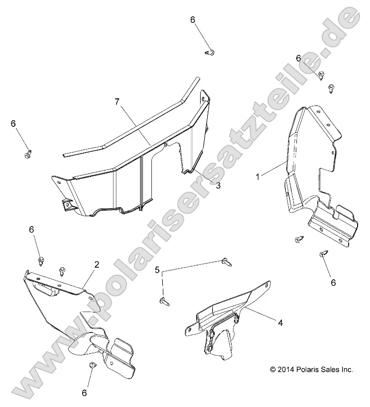 Body, Splash Shields Body, Splash Shields