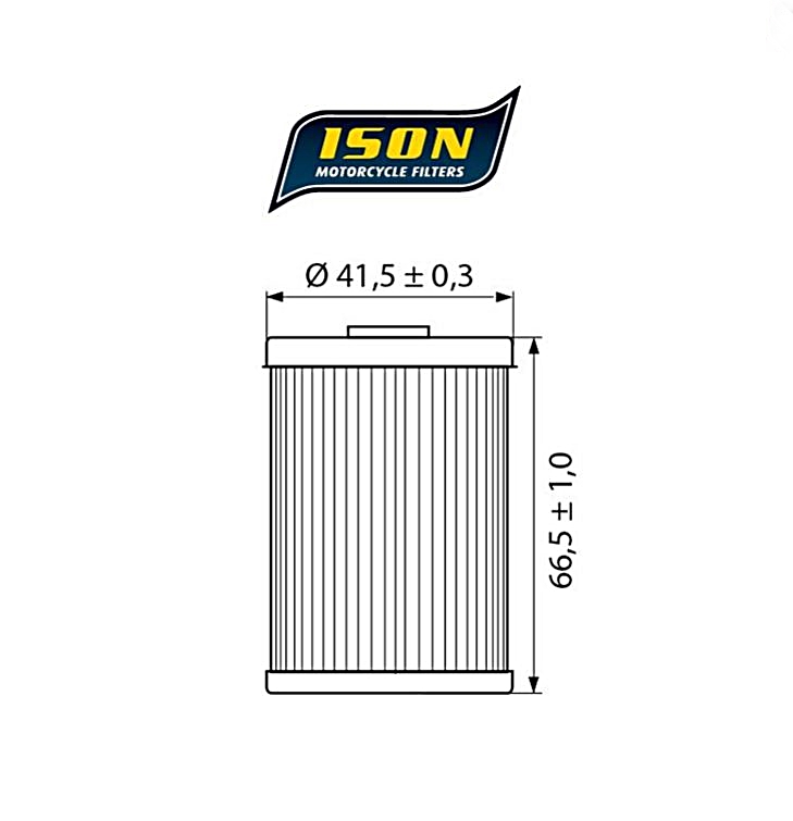 ISON Ölfilter 655 Husaberg - Husqvarna - KTM