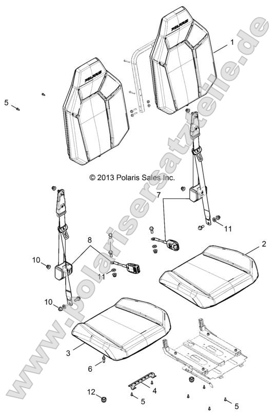 Body, Seat (49RGRSEAT149XP)