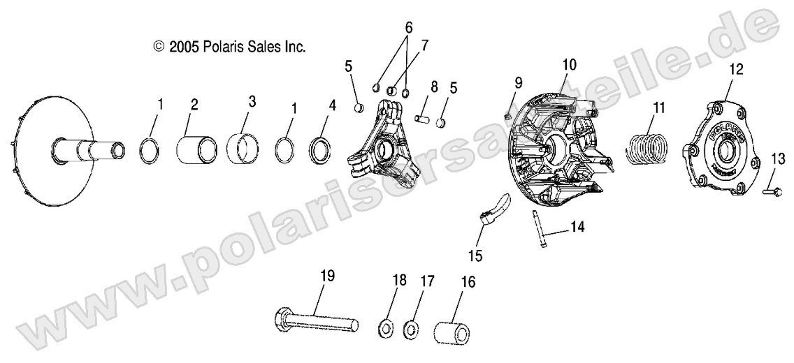 DRIVE CLUTCH and MOUNTING