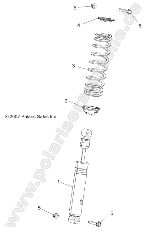 SUSPENSION, SHOCK, FRONT
