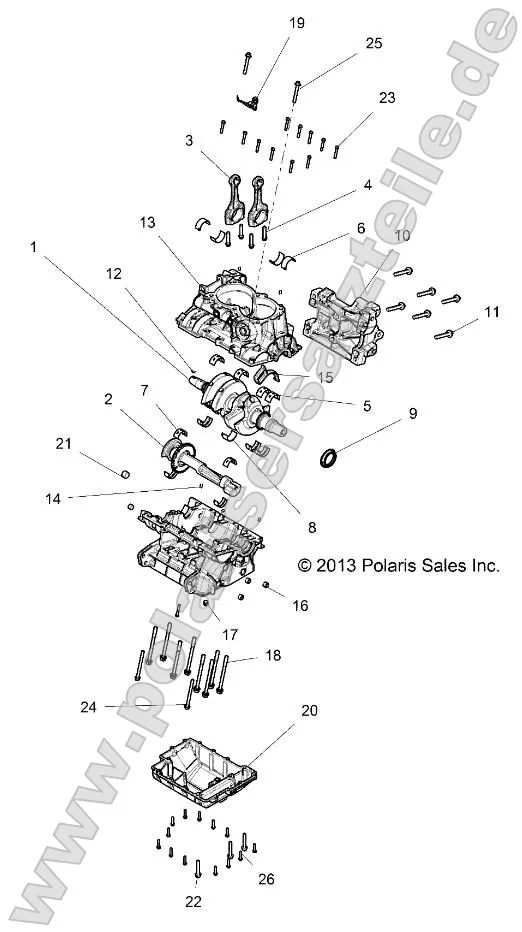 Engine, Crankcase and Crankshaft Engine, Crankcase and Crankshaft